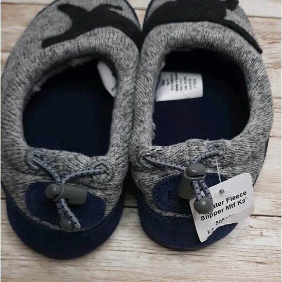 L.L. Bean Children’s Sweater Fleece Slippers with Dog Motif Size 10-11 NWT - Picture 8 of 9